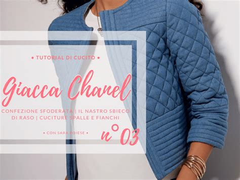 confezionare giacca chanel|Giacca Chanel: lezione 03 .